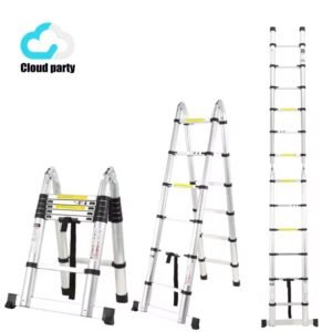 Échelle telescopique pliable