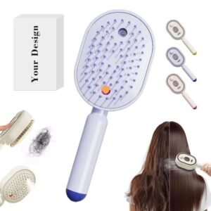 Brosse à cheveux rétractable