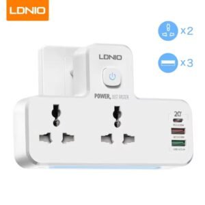 Nouvelle multiprise 2 ports 1PD 1QC3.0 1USB