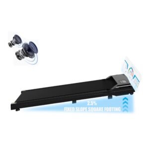 Tapis de course électrique pliable avec écran LCD