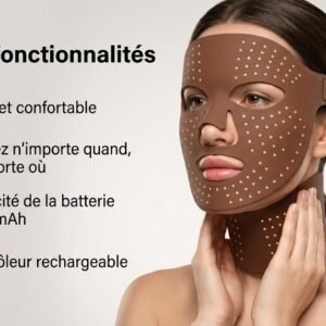 Masque faciale en silicone